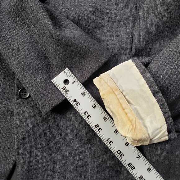Golden Emblem Sport Coat Blazer Men's 42 Gray - Picture 7 of 11